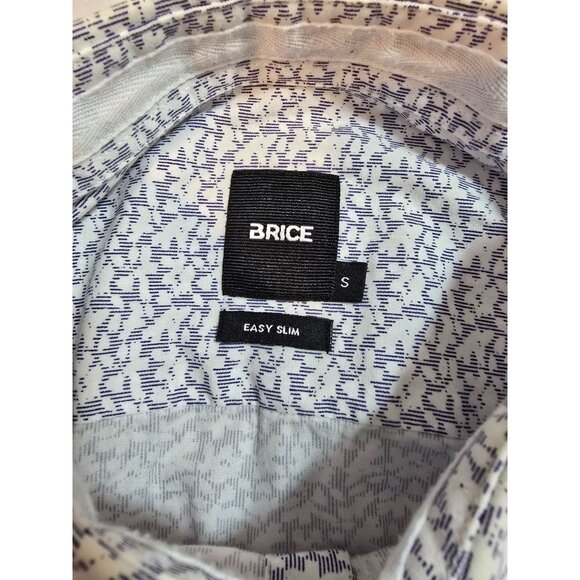 Men Brice lightweight button down casual shirt button cuffs size S slim - Picture 3 of 12